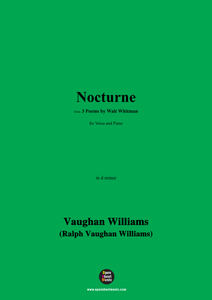 Vaughan Williams-Nocturne