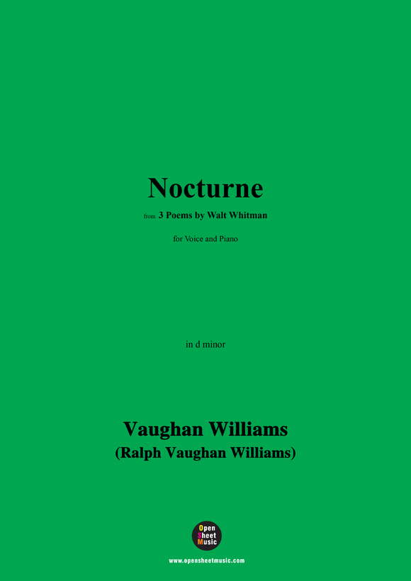 Vaughan Williams-Nocturne