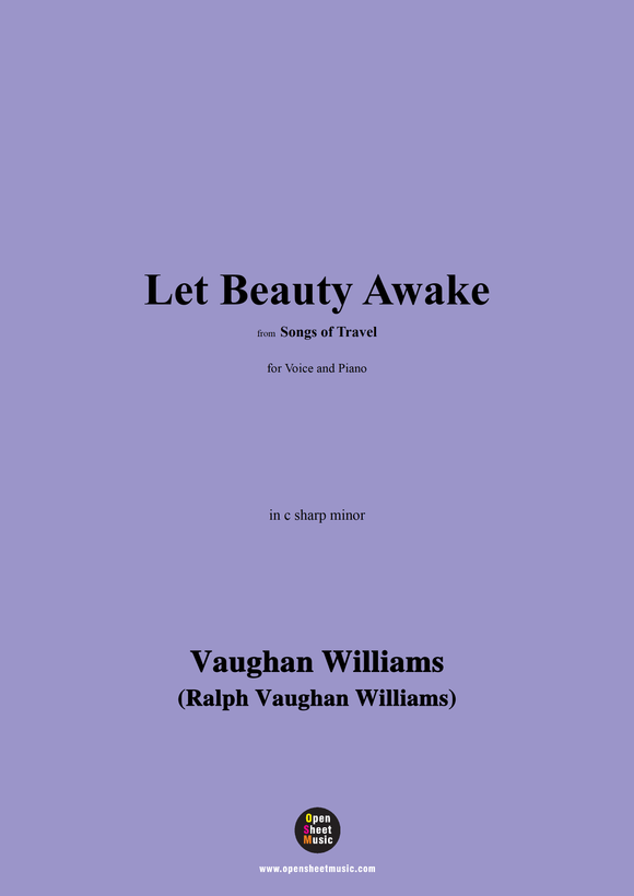 Vaughan Williams-Let Beauty Awake