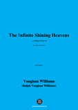 Vaughan Williams-The Infinite Shining Heavens