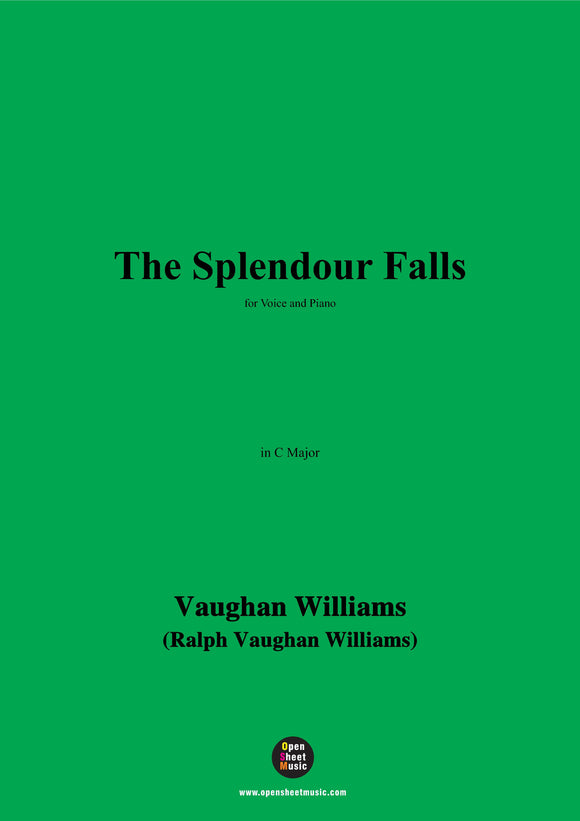 Vaughan Williams-The Splendour Falls