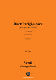 Verdi-Duet:Parigi,o cara