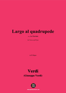 Verdi-Largo al quadrupede