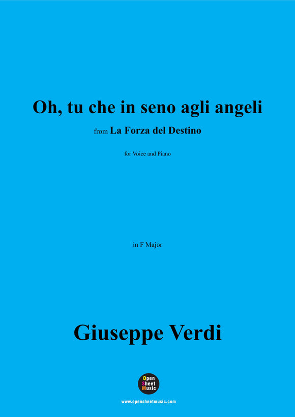 Verdi-Oh,tu che in seno agli angeli