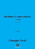 Verdi-Dal labbro il canto estasiato