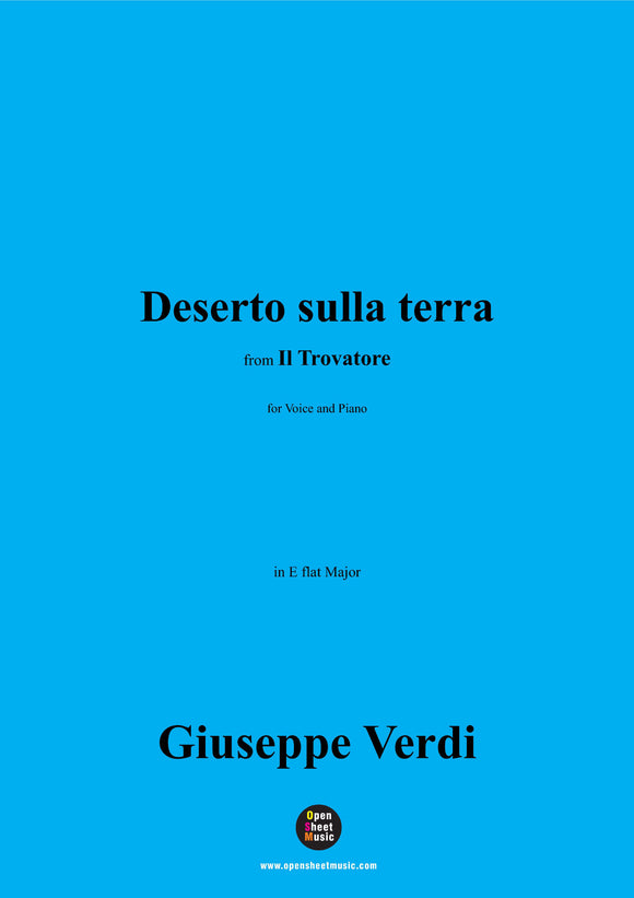 Verdi-Deserto sulla terra