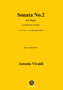 Vivaldi-Sonata No.2,in F Major,Op.14 No.2;RV 41