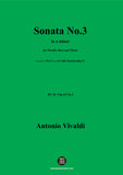 Vivaldi-Sonata No.3,in a minor,Op.14 No.3;RV 43