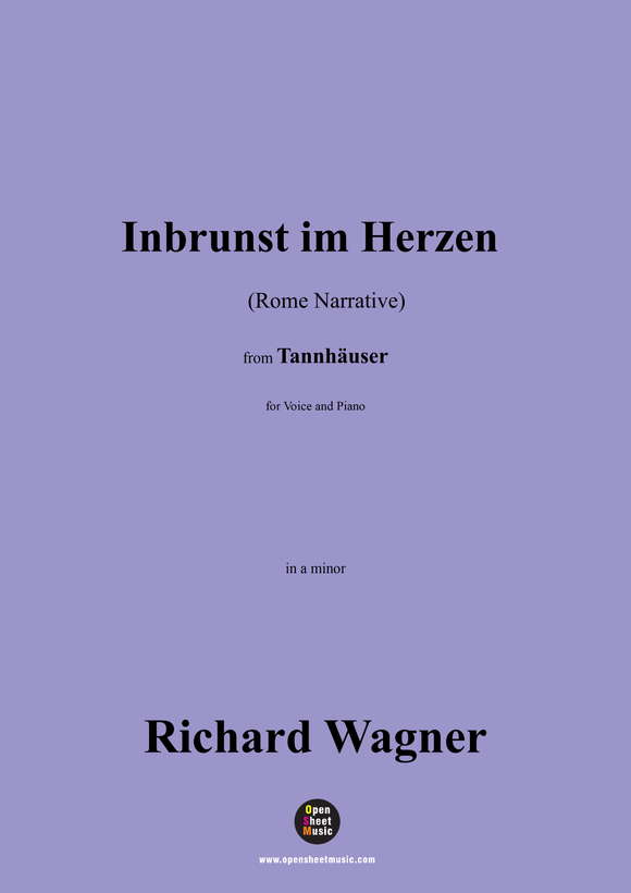 R. Wagner-Inbrunst im Herzen