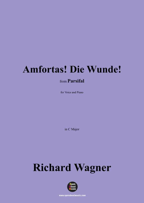 R. Wagner-Amfortas!Die Wunde!