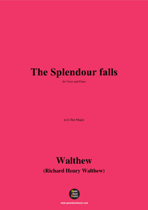 Walthew-The Splendour falls