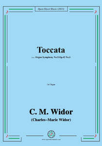 C. M. Widor-Toccata