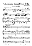 Britten-Variations on a Theme of Frank Bridge,Op.10