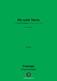 Gussago-Dic nobis Maria,for A cappella