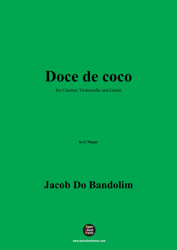 Jacob Do Bandolim-Doce de coco