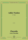 Piazzolla-Adiós Nonino(Tango-Rhapsody,1959),for Piano