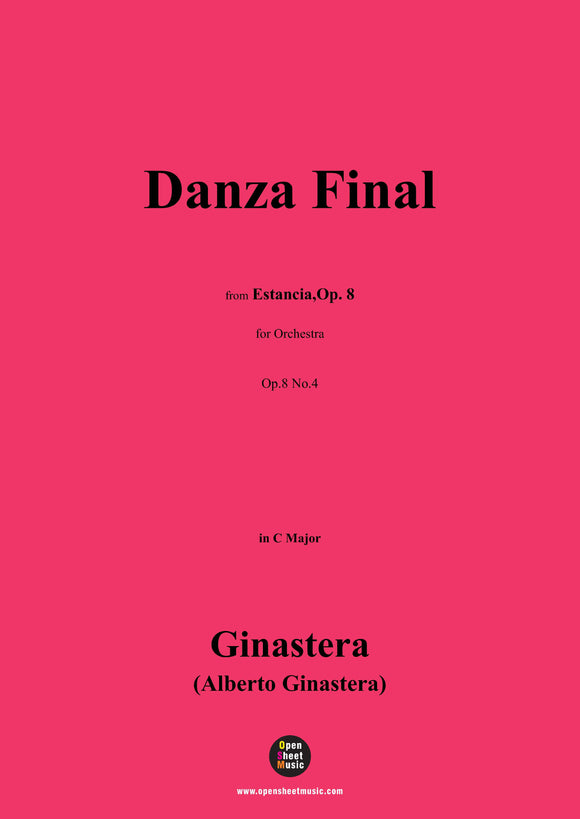 Ginastera-Danza Final(Malambo)