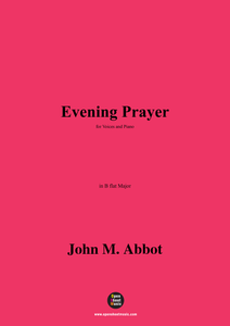 John M. Abbot-Evening Prayer