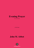 John M. Abbot-Evening Prayer