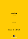 Louis A. Hirsch-See-Saw