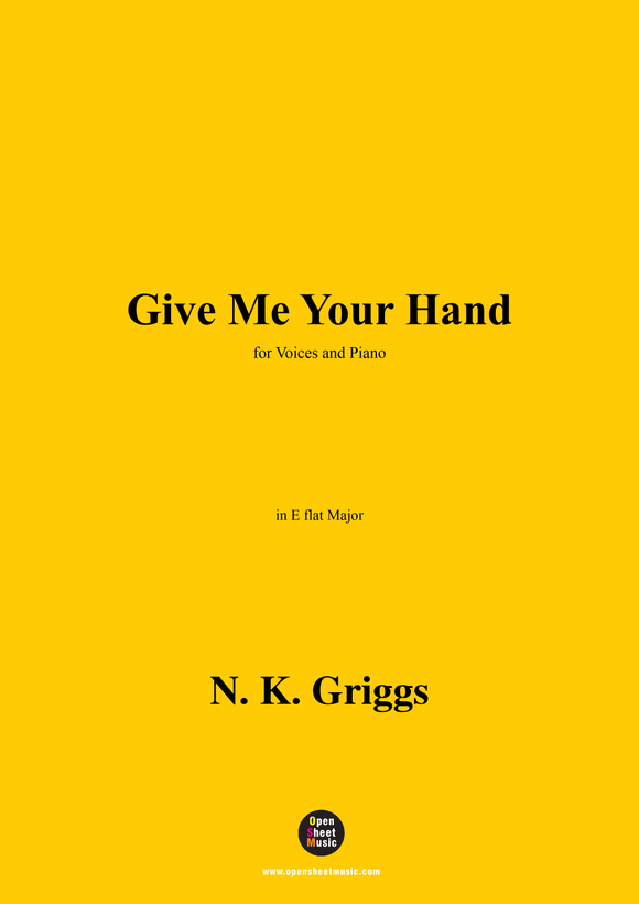 N. K. Griggs-Give Me Your Hand
