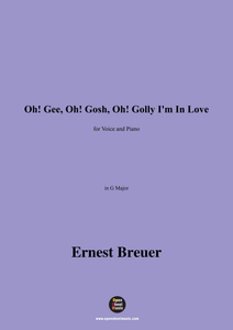 Ernest Breuer-Oh!Gee,Oh!Gosh,Oh!Golly I'm In Love