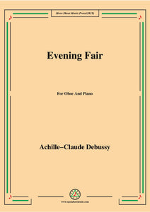 Debussy-Evening Fair, for Oboe and Piano