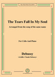 Debussy-The Tears fall in my Soul , for Cello and Piano