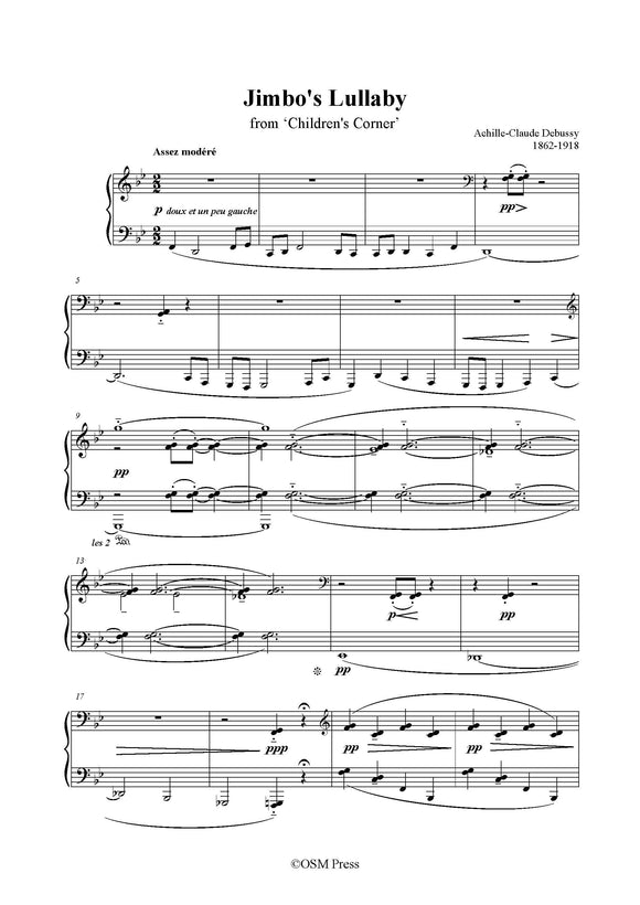 Debussy-Jimbo's Lullaby,from Children's Corner