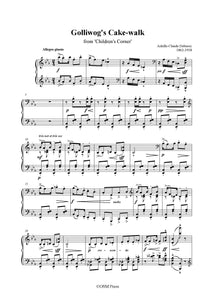 Debussy-Golliwog's Cake-walk,from 'Children's Corner',for Pno