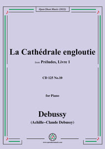 Debussy-La Cathedrale engloutie