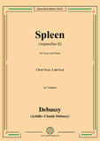 Debussy-Spleen(Aquarelles II),in f minor