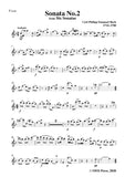 Bach,C.P.E.-Sonata No.2,from 'Six Sonatas',for Wind Quintet