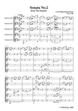 Bach,C.P.E.-Sonata No.2,from 'Six Sonatas',for Clarinet Quintet