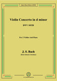 Bach,J.S.-Violin Concerto,in d minor,BWV 1052R