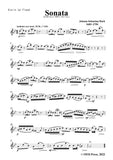J. S. Bach-Sonata,Siciliano,in g minor,for Vln(or Fl)&Piano