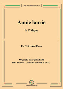 Bantock-Folksong,Annie laurie