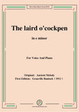 Bantock-Folksong,The laird o'cockpen