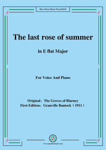 Bantock-Folksong,The last rose of summer