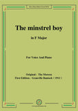 Bantock-Folksong,The minstrel boy