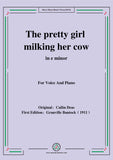 Bantock-Folksong,The pretty girl milking her cow