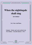 Bantock-Folksong,When the nightingale shall sing(Quant li Rosignol jolis)