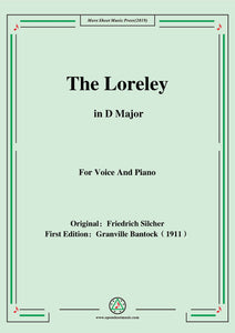 Bantock-Folksong,The Loreley(Die Lorelei)