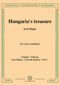 Bantock-Folksong,Hungaria's treasure(Magasan repül a daru)