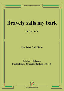 Bantock-Folksong,Bravely sails my bark(Tölf Synir)