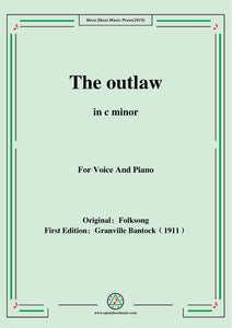 Bantock-Folksong,The outlaw(Tri godini)