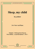 Bantock-Folksong,Sleep,my child(Aïnte)