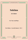 Bantock-Folksong,Soleima(Chanson Mauresque)