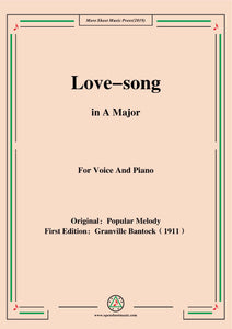 Bantock-Folksong,Love-song(Doos ya lellee)