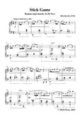 Bartók-Román népi táncok,Sz.56 No.1,Stick Game